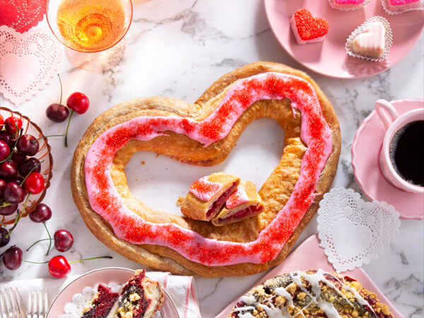 Valentine’s Day Treats at O&H Danish Bakery