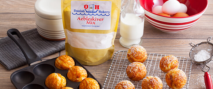Aebleskiver Mix - Traditional Danish Pancake Balls