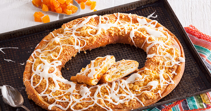 Item number: 149 - Apricot Cheese Cobbler Kringle