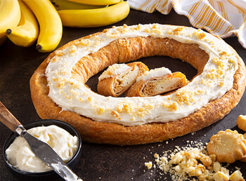 Banana Cream Pie Kringle