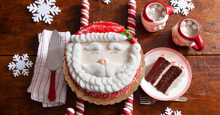 Item number: 432 - Santa's Chocolate Peppermint Cake