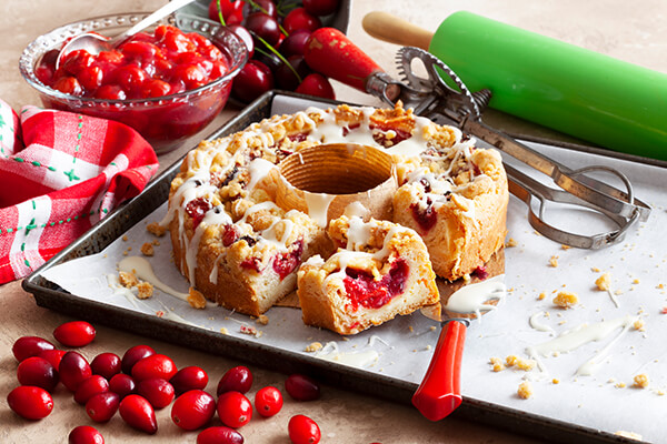 Wisconsin Christmas Coffee Cake