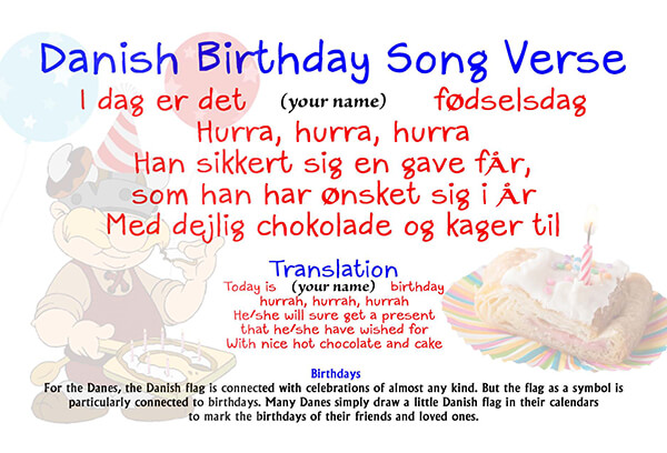 Danish Birthday Traditions - O&H Danish Bakery