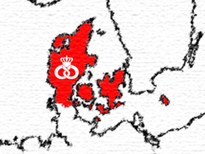 Map of Denmark