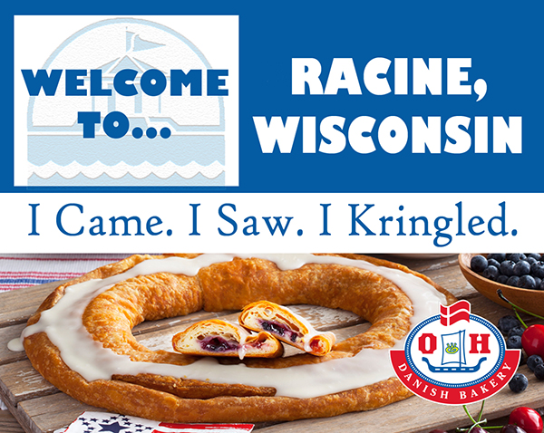 Welcome to Racine, Wisconsin. I came. I saw. I Kringled.