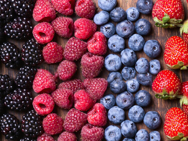 summer berries for kringle