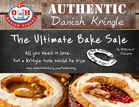 The ultimate bake sale fundraiser with O&H Danish Bakery