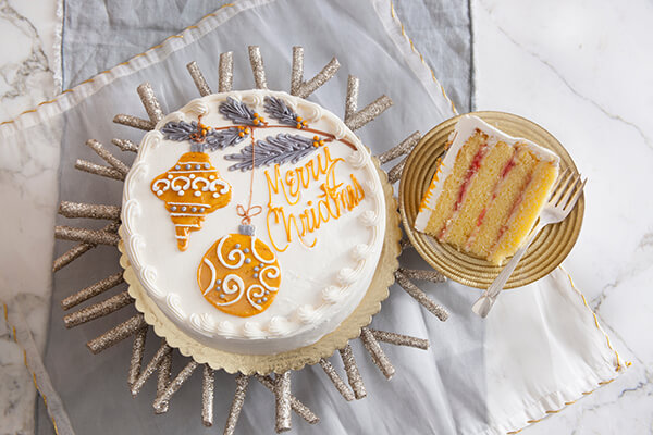 Danish layer cake for Christmas