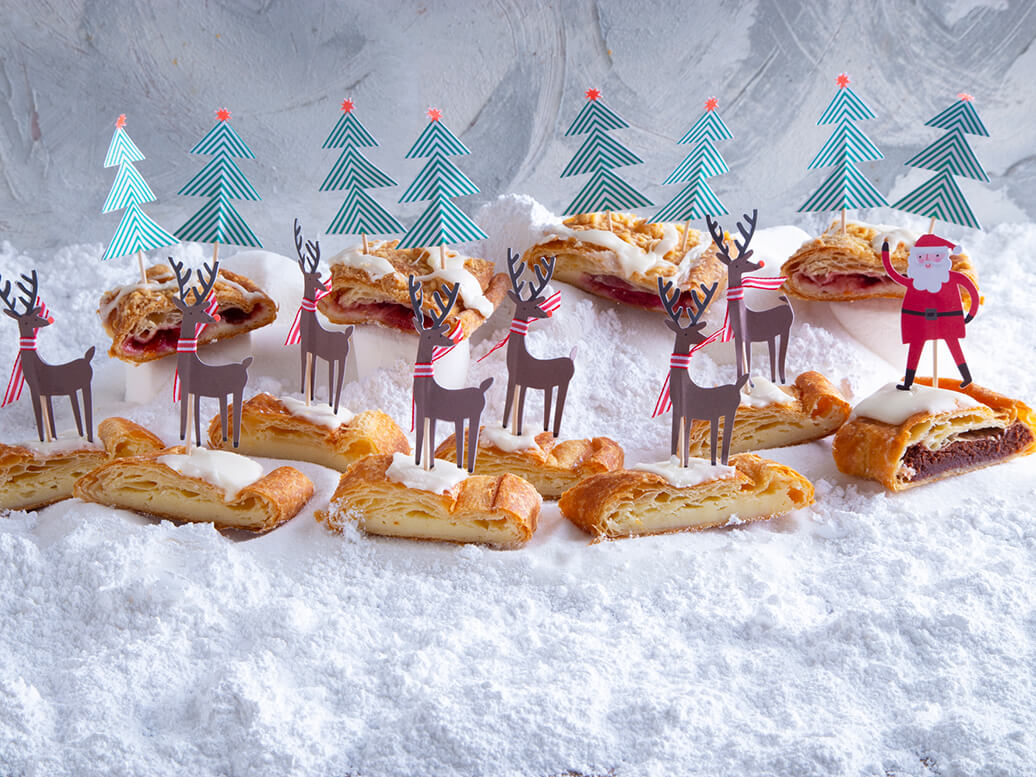 Santa's Kringle Sleigh cute Christmas dessert idea