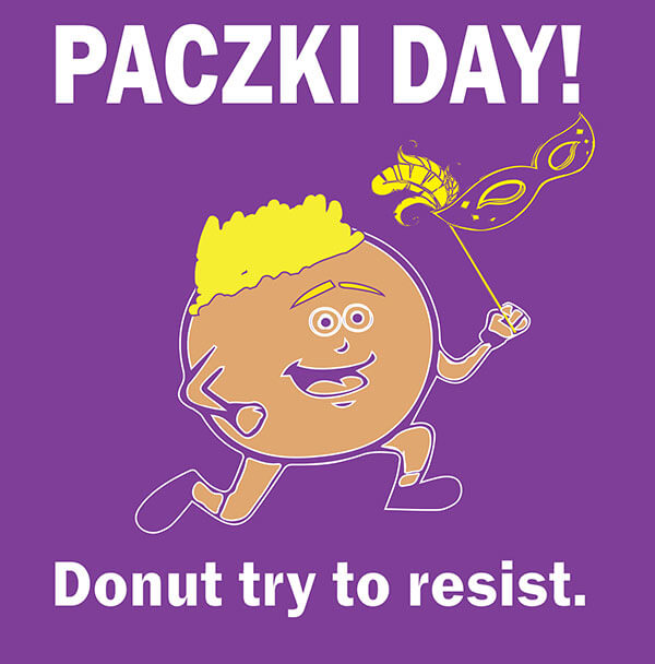 Paczki Day! Donut try to resist