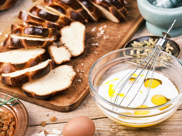 ingredients in bread pudding