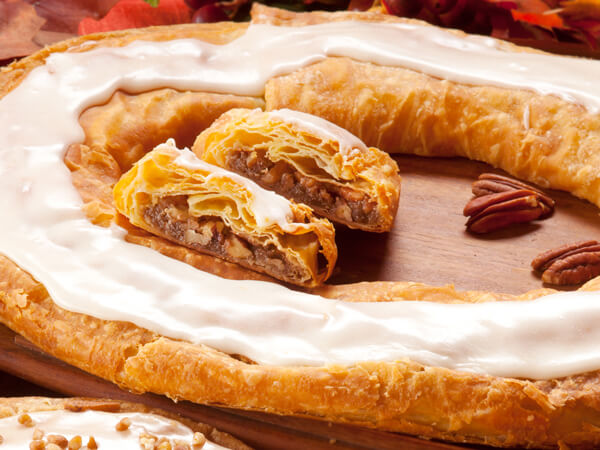 Danish pecan kringle