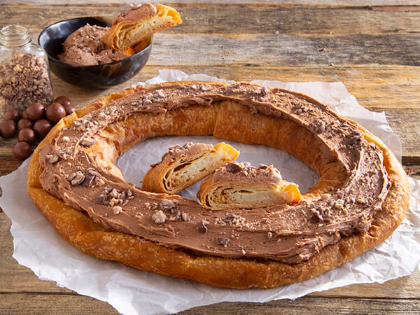 malted milk Danish kringle