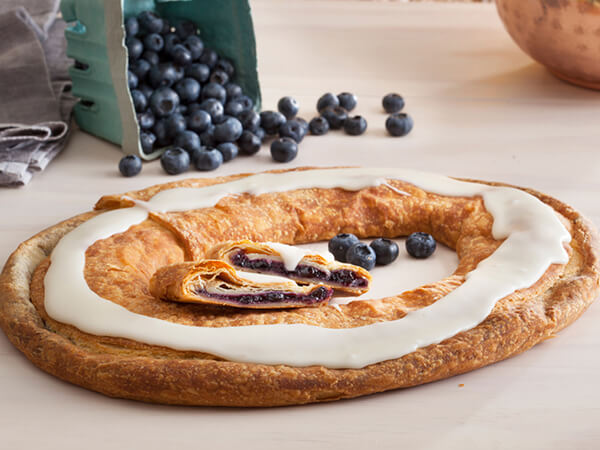 blueberry kringle pastry