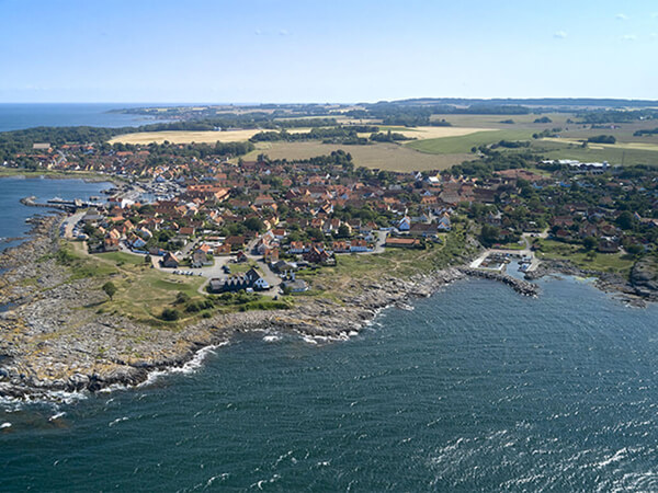 Coastal town in Denmark