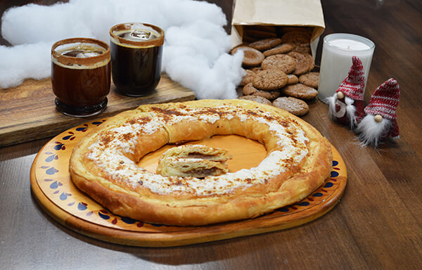 Nordic Noel Kringle with Gingersnap Cocktails