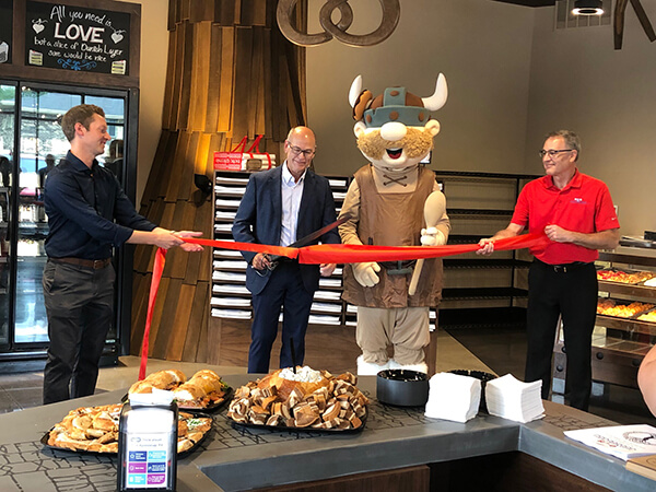 Official store opening of O&H Bakery on Douglas Avenue