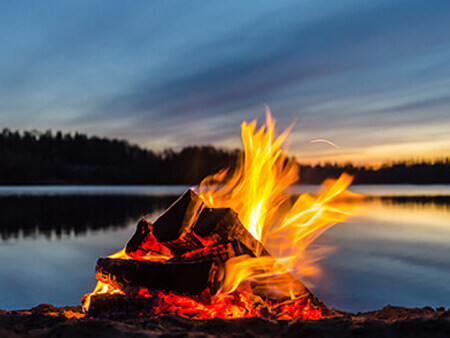 Campfire desserts