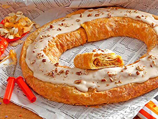 Pumpkin Caramel Kringle Pastry