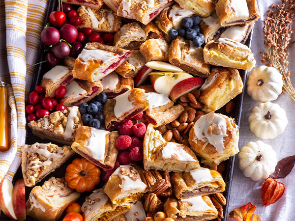 Petit Fours for dessert charcuterie board