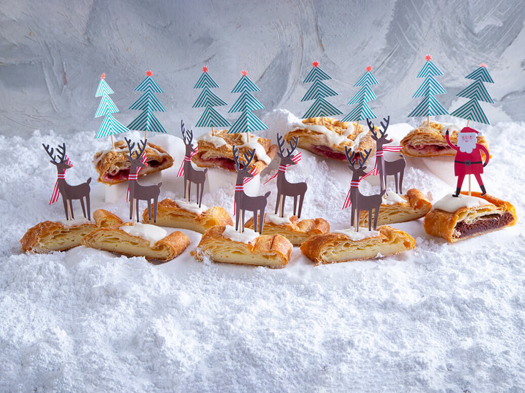 Santa's Kringle Sleigh cute Christmas dessert idea