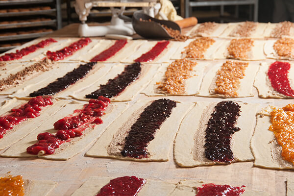 O&H Danish Bakery's Scratch-Made Kringle Fillings