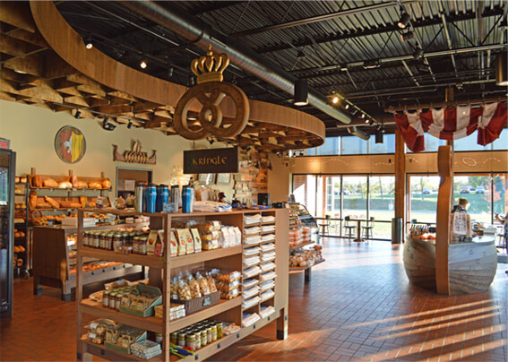 O&H Danish Bakery, Washington Avenue Store, Racine, Wisconsin, West Side Location