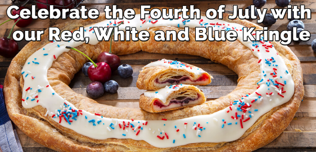 Red, White, and Blue Kringle for the 4th of July! - Item number: S110 - Red, White, and Blue Kringle