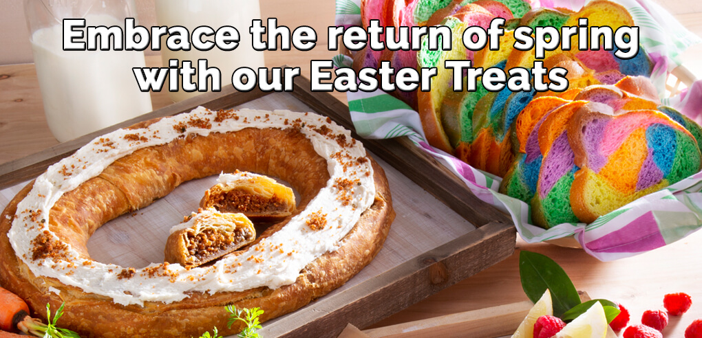 Delicious Easter Kringle and desserts. - Go to Easter