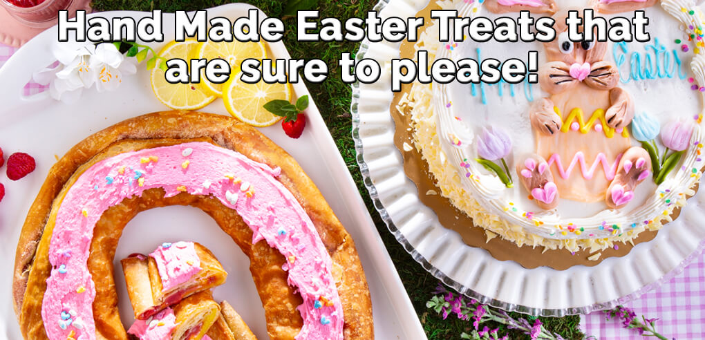 Hop to it and grab our colorful and sweet Easter treats. - Go to Easter