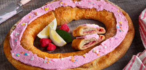 Item number: S145 - Raspberry Lemon Cheesecake Kringle