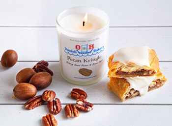 Nutritional Label for Pecan Kringle Scented Candle