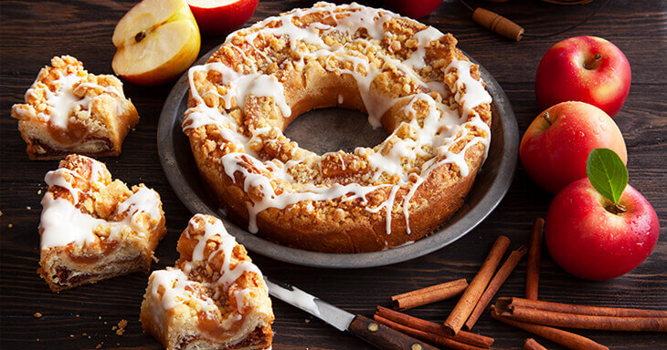 Item number: S097 - Apple Cinnamon Coffee Cake