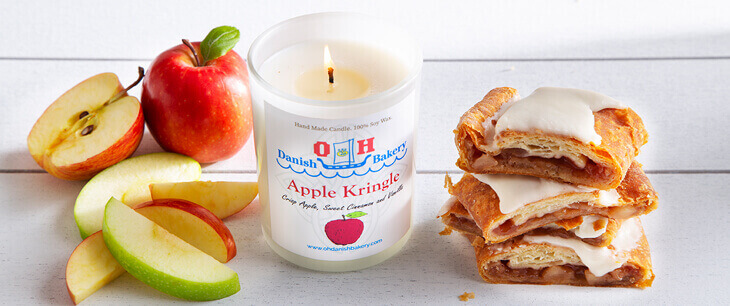 Apple Kringle Scented Candle