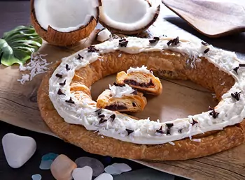 Item number: S137 - Chocolate Coconut Kringle