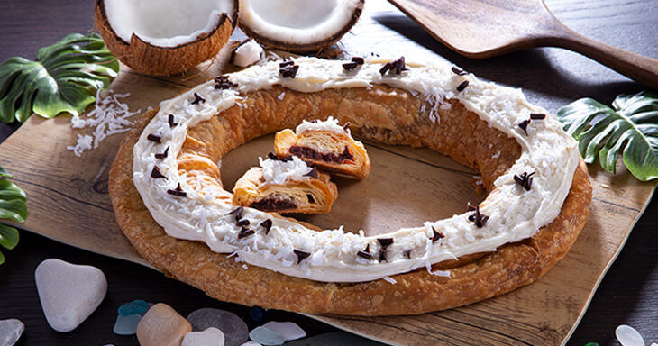 Item number: S137 - Chocolate Coconut Kringle