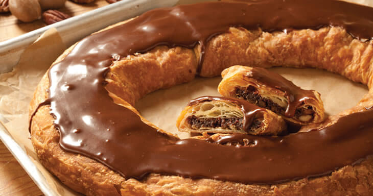 Item number: 190 - Chocolate Pecan Kringle