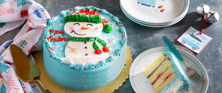 Christmas Danish Layer Cake