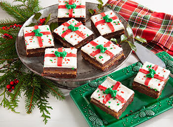 Christmas Present Brownies