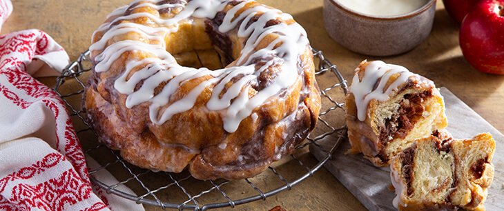 Cinnamon Swirl Braided Coffee Cake