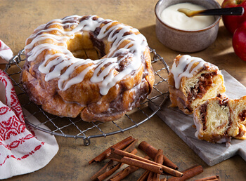 Cinnamon Swirl Braided Coffee Cake