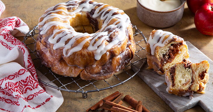 Cinnamon Swirl Braided Coffee Cake