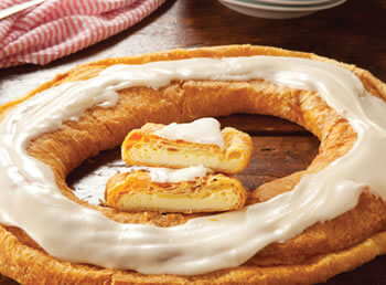 Cream Cheesecake Kringle