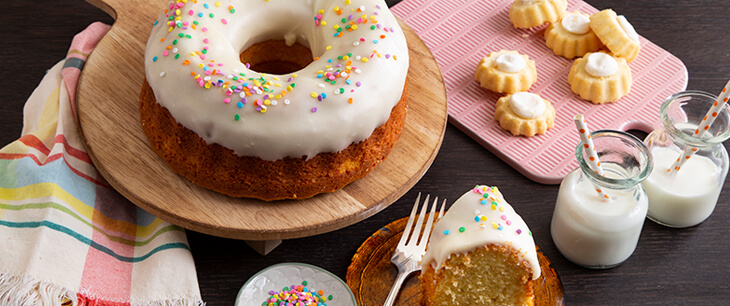 Danish Butter Cookie Cake