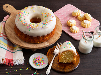 Danish Butter Cookie Cake