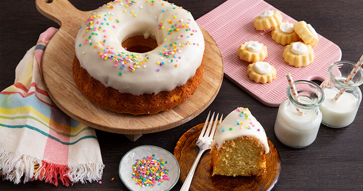 Danish Butter Cookie Cake