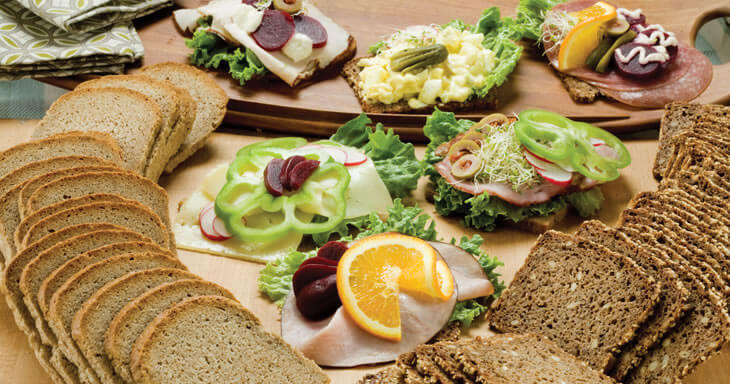 Item number: DOF1 - Danish Open Face Sandwich Breads