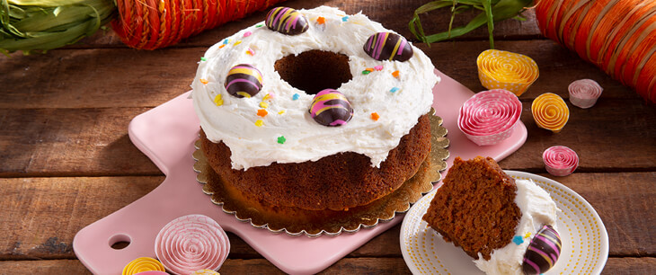 Easter Basket Crown Cake