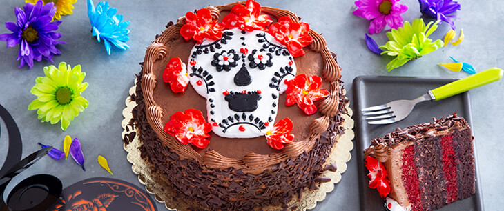 Day of the Dead Cake