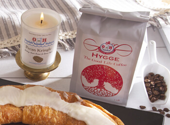Pecan Kringle Scented Candle & Hygge Coffee Pack